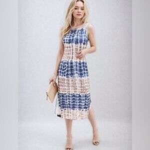 Tye Dye Split Hem Tank Dress